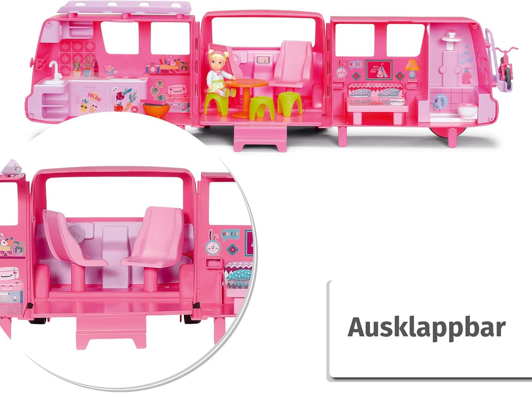 BABY Born ZAPF Creation Spielfahrzeug Minis - Campervan mit Jasmin Single, Single