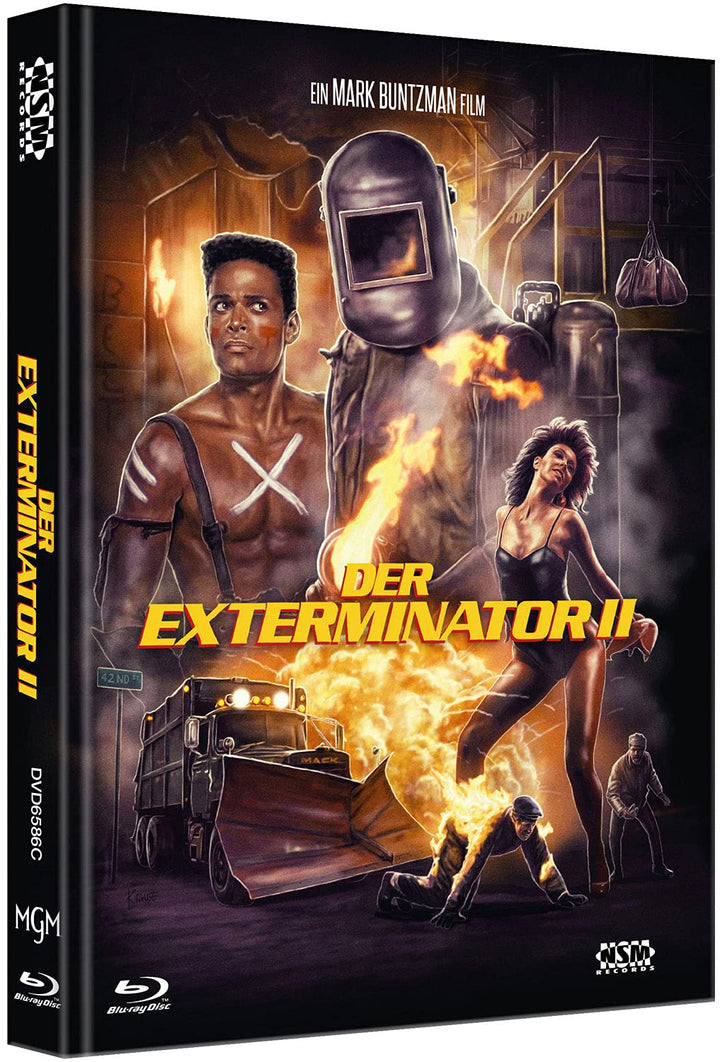 Exterminator 2 [Blu-Ray+DVD] - uncut - limitiertes Mediabook Cover C, Blu-ray