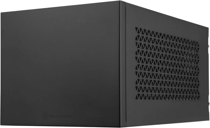 SilverStone Technology SUGO 15, Schwarz, Mini-ITX, Aluminium, Unterstützt Grafikkarten in voller Län