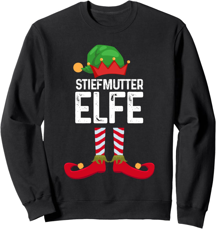 Stiefmutter Elfe Weihnachten Weihnachtsmann Sweatshirt