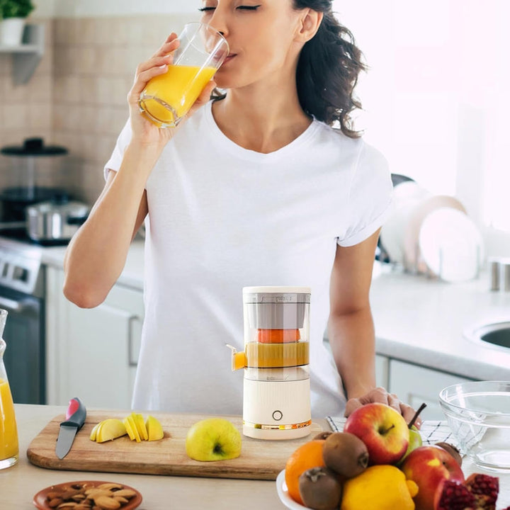 Automatic Separation Juicer, Citrus Juicer, Fruit Press Machine, Orange Juice Squeezer, Portable Jui