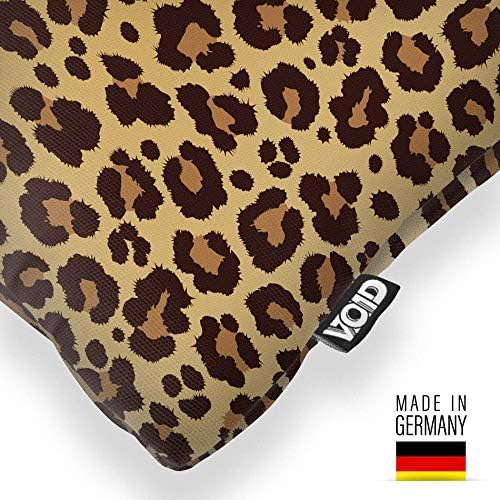 VOID Leopard Leo-Print Muster Kissenbezug Kissenhülle Sofakissen Kissen Deko Outdoor-Kissen Dekokiss