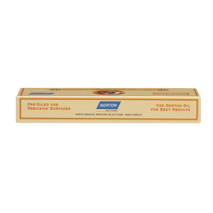 Norton 614636855653 IB8 Ölstein, 2,5 x 5,3 x 20,3 cm, fein und grob, Indien, Rot One Size, One Size