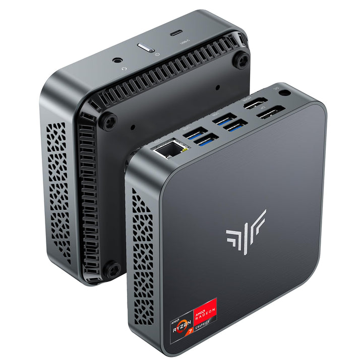 NiPoGi Mini PC, AMD Ryzen 7 5700U(Bis zu 4.3 GHz,8C/16T) 16GB DDR4 512GB SSD Micro Desktop Computer