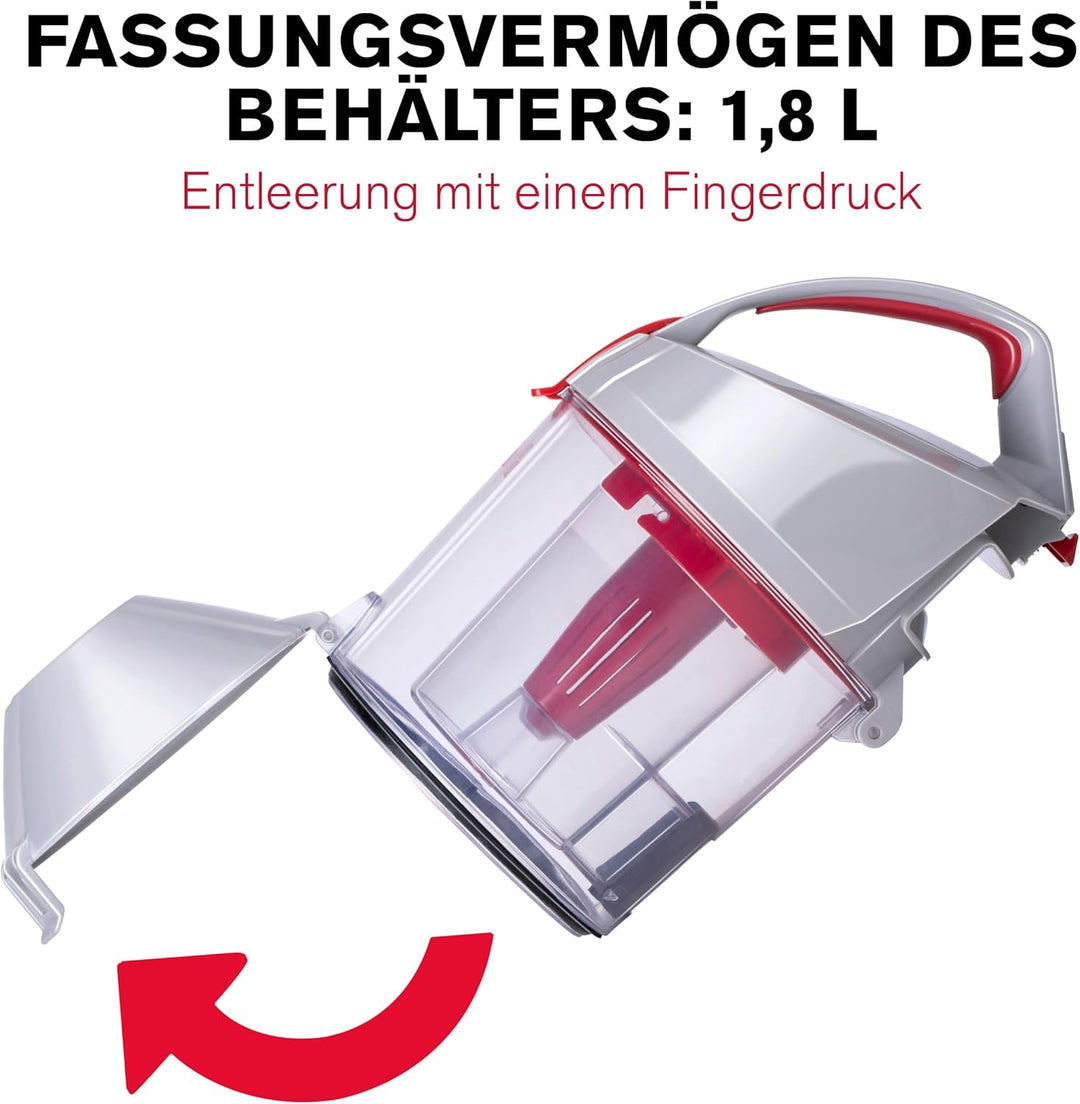 Dirt Devil Staubsauger ohne Beutel - DD2502 - 700W - HEPA 12 Filter - 9M Reichweite - mit Combibrush