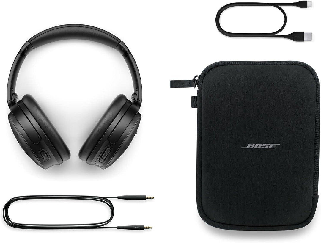 Bose QuietComfort SE kabellose Noise-Cancelling-Bluetooth-Kopfhörer, Mit Soft Case, Schwarz, One Siz