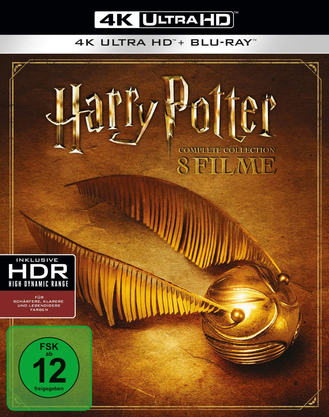 Harry Potter 4K Ultra-HD Complete Collection [Blu-ray] - contains 8 films, 4K