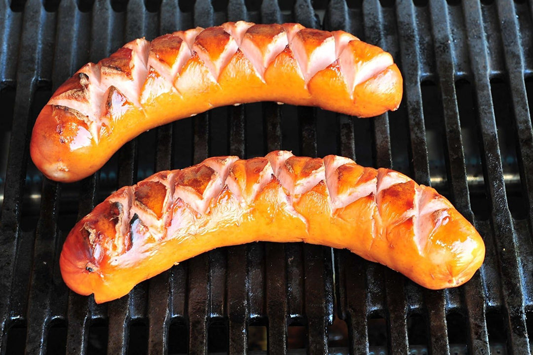 Caract Grillzubehör zum Einschneiden für Grill- und Bratwürste (1Stück) 3 cm, 3 cm