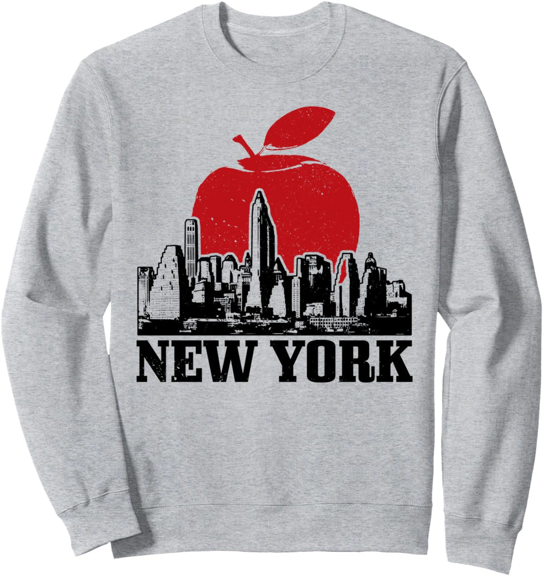 New York City Skyline Big Apple NYC NY Manhattan Souvenir Sweatshirt