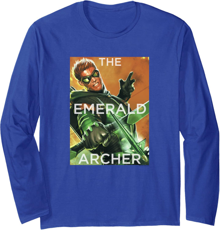Justice League Green Arrow Trigger Langarmshirt
