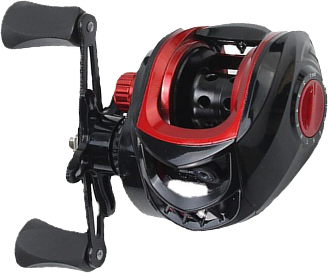 Metall-Weitwurf-Baitcaster-Angelrolle mit Anti-Explosions-Schnurfunktion, Übersetzungsverhältnis 7,2