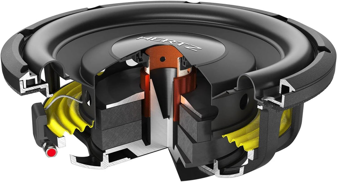 Hertz MPS 300 S2 12 Zoll / 30cm Subwoofer 500W, 1x 2Ohm, Einbautiefe: 88mm