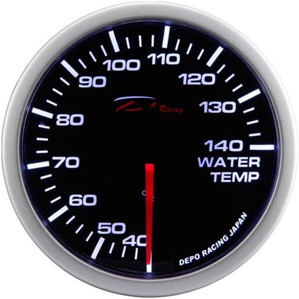 Depo Racing WA-Series Instrument - Wassertemperatur 40-140C - 52mm