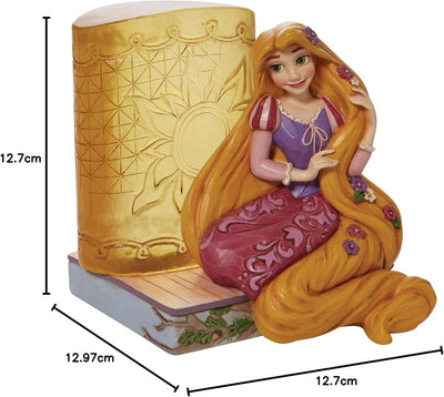 ENESCO Disney Traditions Rapunzel A New Dream Figur, ENESC-6010096, Gold height 13cm Mehrfarbig, hei