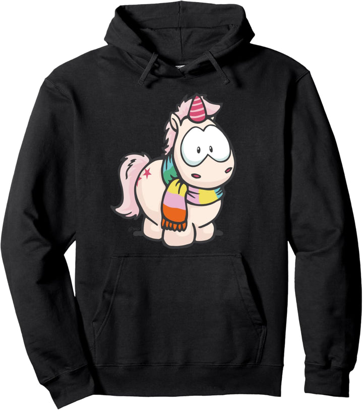 Winter - Einhorn mit Schal designed by NICI Pullover Hoodie