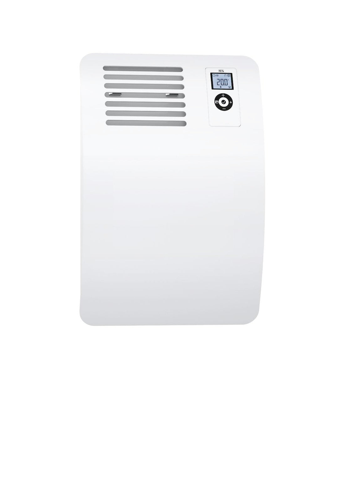AEG Wandkonvektor WKL 500 Comfort, Elektroheizung energiesparend, 500 W für ca. 6 m², LCD Display, W