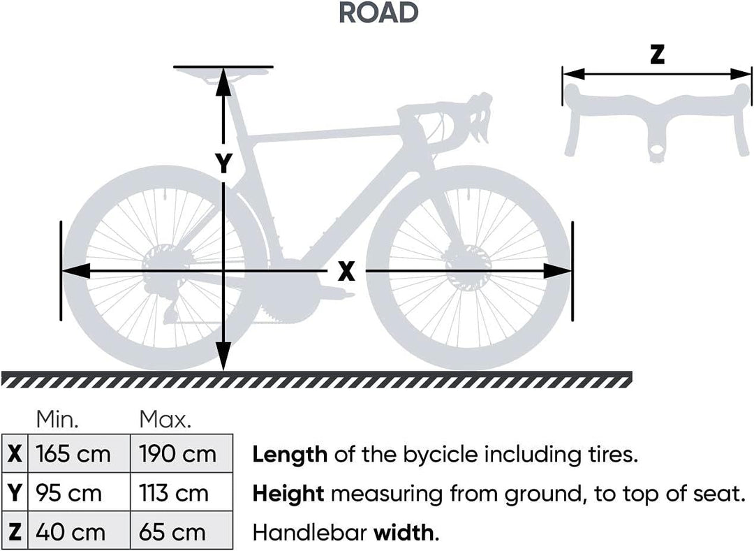 Velo Sock Unisex-Adult Speed/Road Bike Cover, One Size