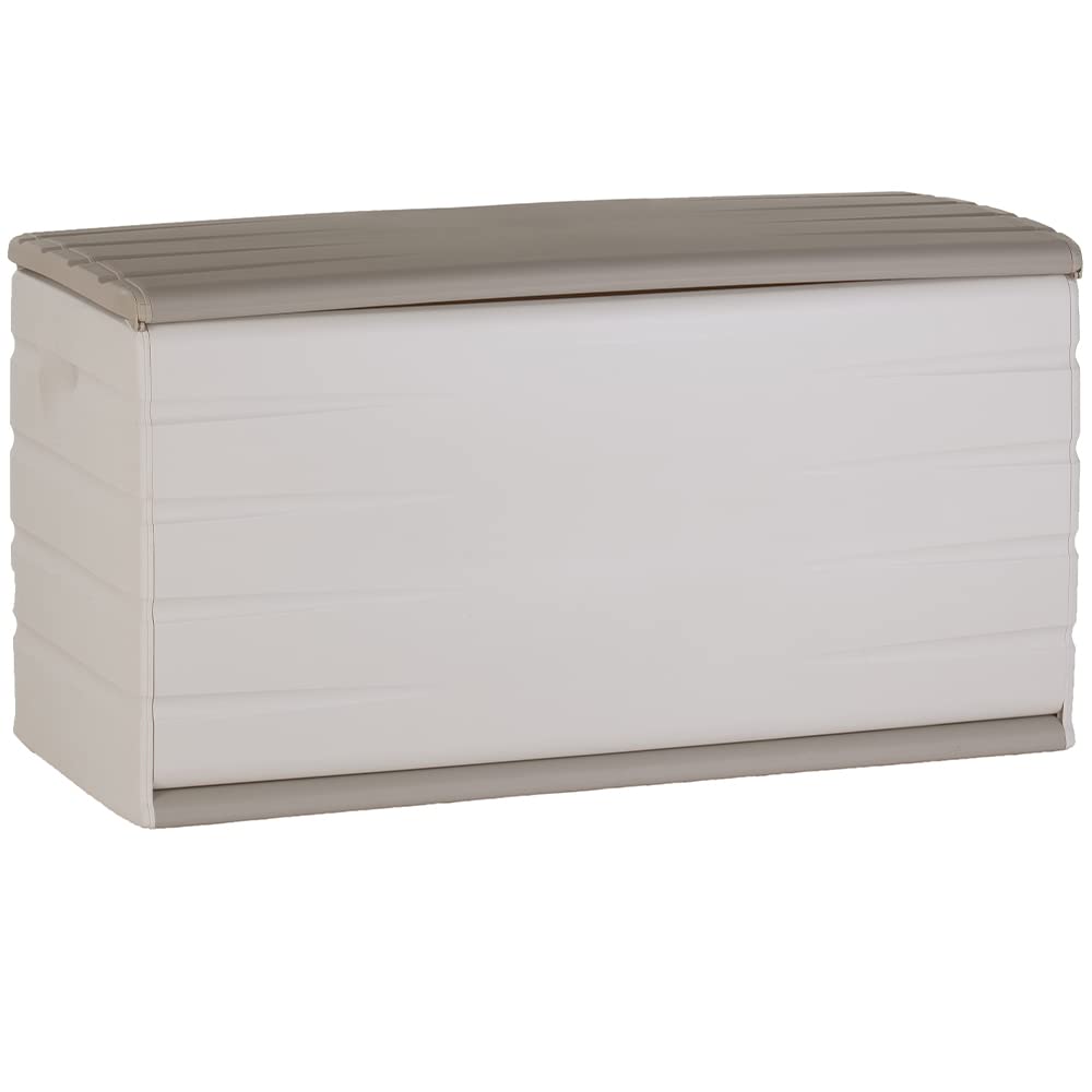 Plastiken Space Save Truhe, Kunststoff, 60 x 61 x 53 cm Beige, Beige
