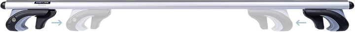 Kompletter Aluminium-Dachträger Relingträger Easy Line Basic Plus 135 cm für BMW X3 E83 SUV 2003-201