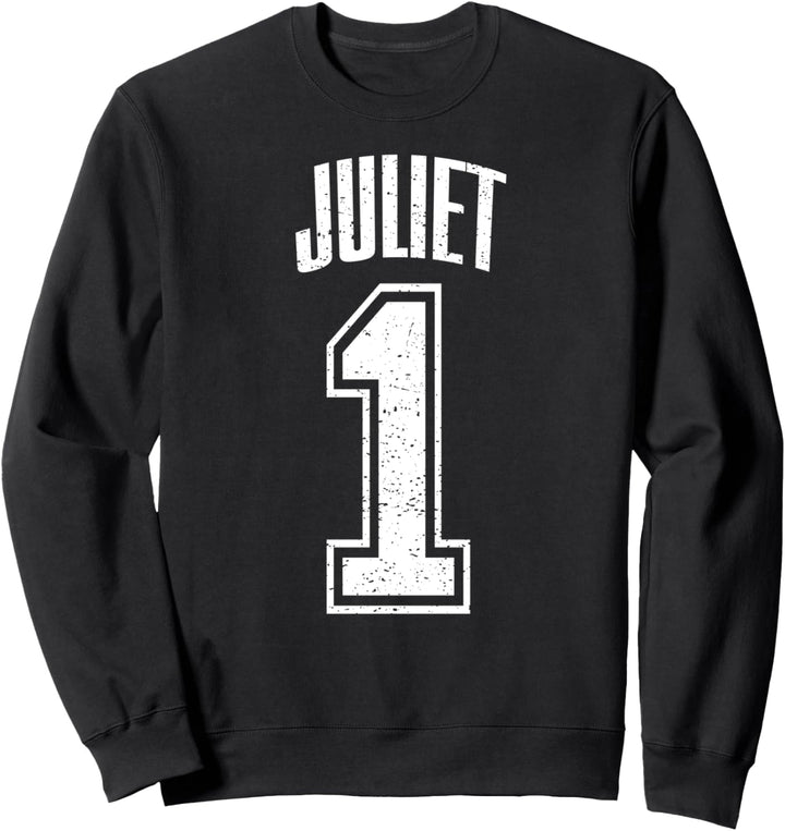 Juliet Supporter Number 1 Grösster Fan Sweatshirt