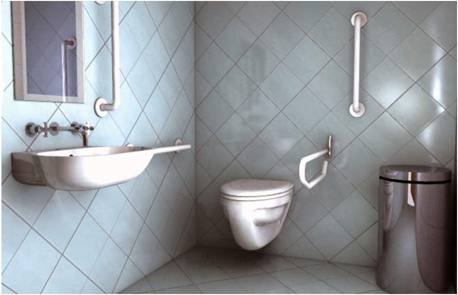 Fischer 4841 Sanitärrahmen hängend, grau Für Bidet, Für Bidet