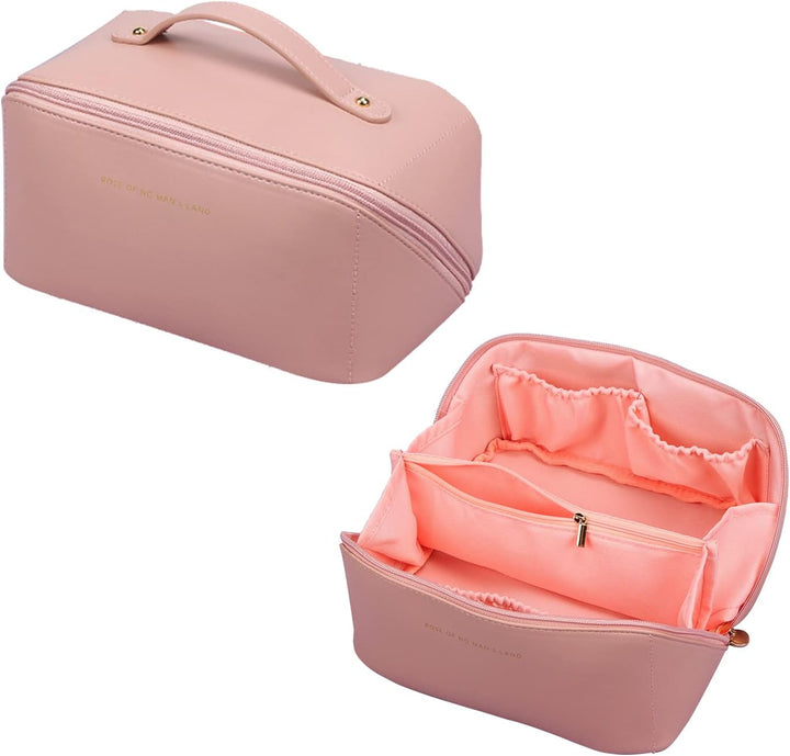CORIOS Kulturtasche für Frauen Tragbare Kosmetiktasche Wasserabweisende Kulturbeutel Reise Waschbeut