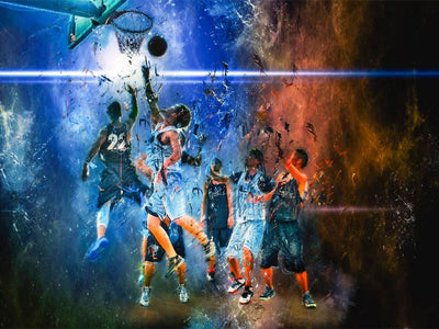 CALVENDO Puzzle Basketball extrem - 1000 Teile Foto-Puzzle für glückliche Stunden, 1000 Teile