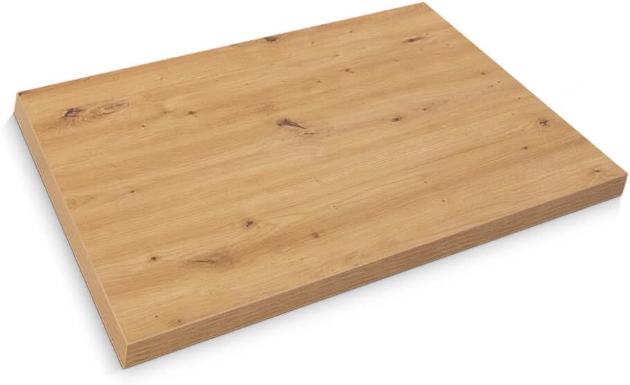 Spanplatte nach Mass - 3,8 cm stark, melaminbeschichtet, mit ABS-Kante - Made in Germany - für Möbel