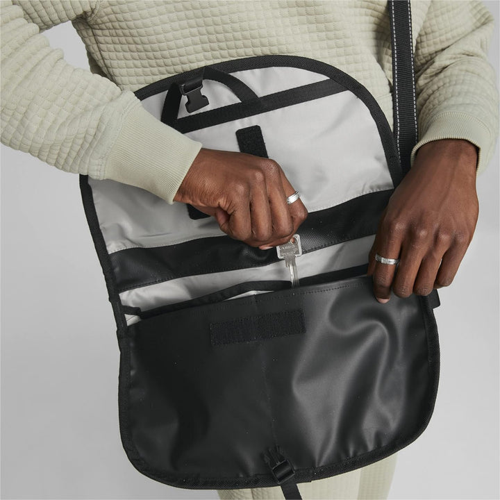 PUMA Edge Bike Messenger Schultertaschen, Schwarz, Einheitsgrösse