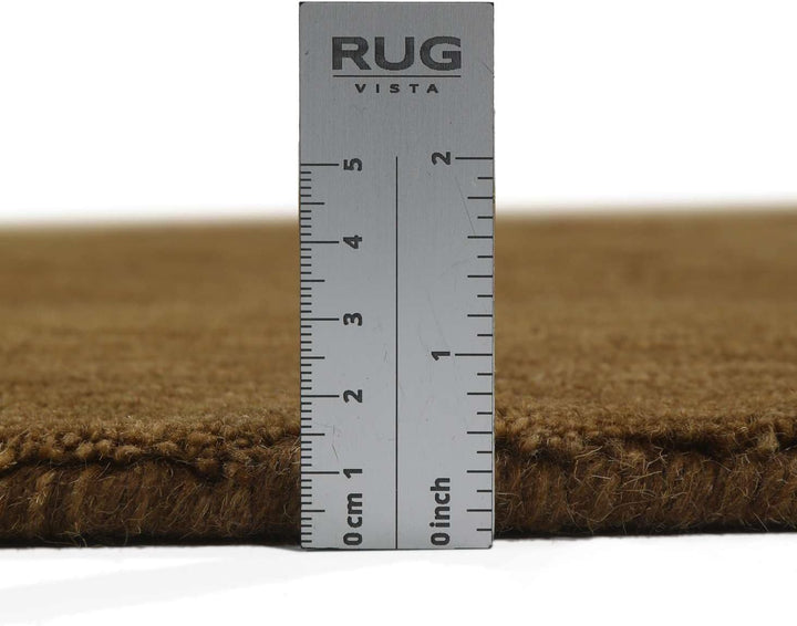RugVista, Handloom, Teppich, Mittelflor, Ø 250 cm, Rund, Shaggy, Wolle, Flur, Schlafzimmer, Küche, W