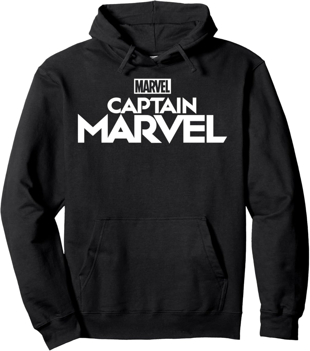Captain Marvel Simple Logo Pullover Hoodie