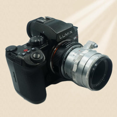 PHOLSY Objektivadapter Kompatibel mit Exakta Mount Objektiv (Nicht Topcon) und L Mount Kameragehäuse