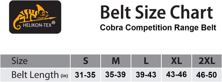Helikon-Tex Cobra Competition Range Gürtel (45mm) - Shadow Grey