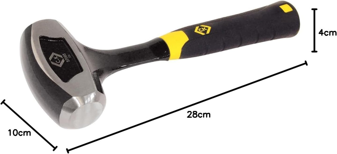 C.K Fäustel gegen Vibration aus einem Stück geschmiedet, 357005, 357005-CK TOOLS