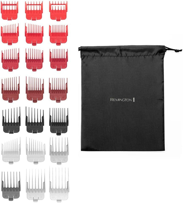 Remington Haarschneidemaschine HC500 (selbstschärfende Edelstahlklingen, 10 angeschrägte Fade-Kämme,