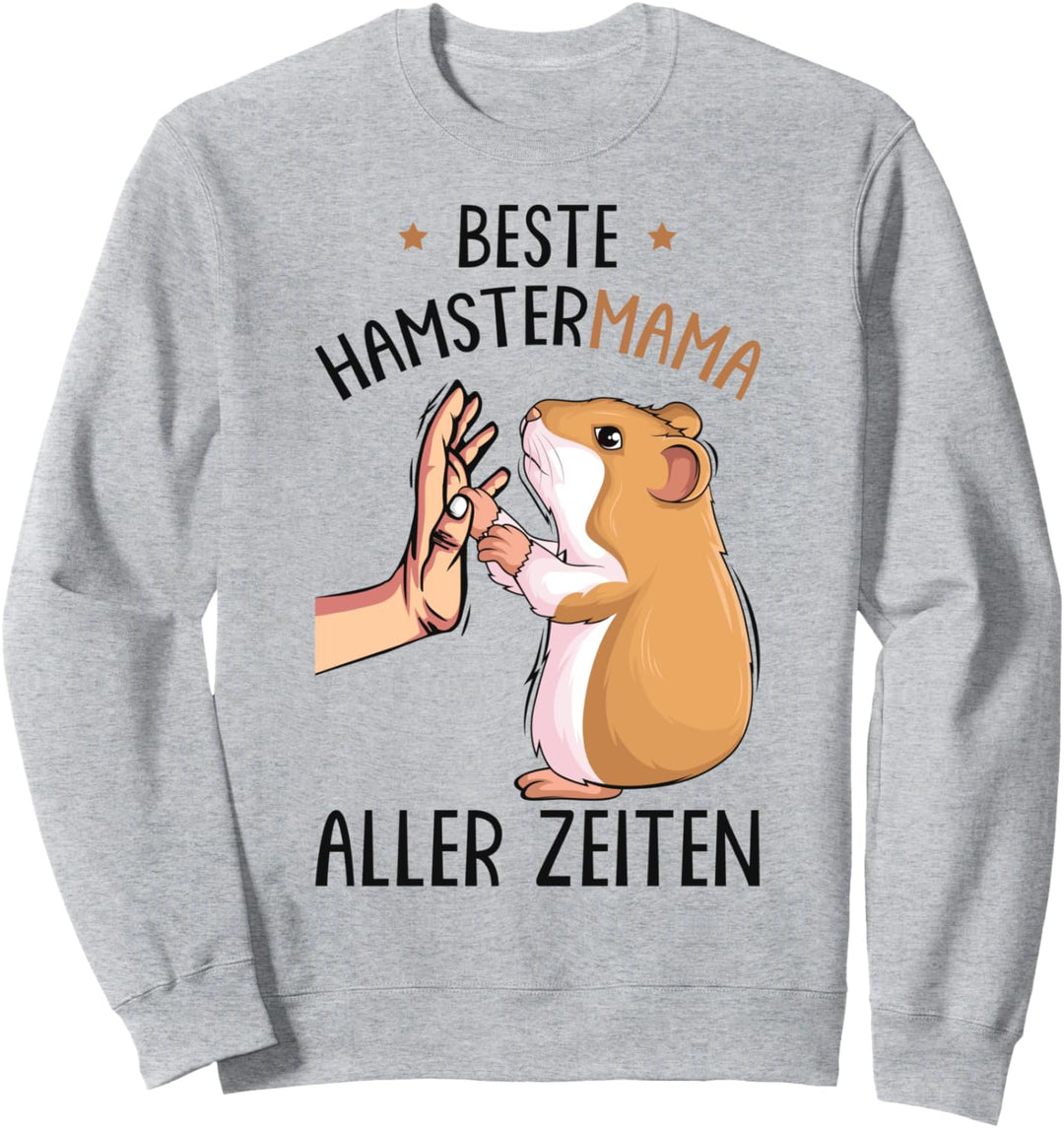 Beste Hamster Mama aller Zeiten Damen Mädchen Sweatshirt