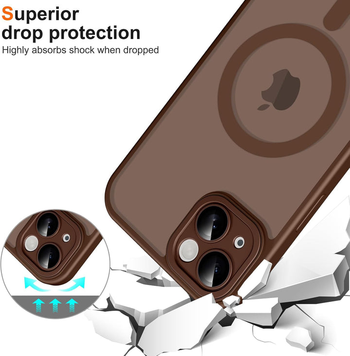 Pnakqil Magnetische Handyband mit Band für iPhone 14 Hülle -Necklace HandyHülle Durchscheinende mit