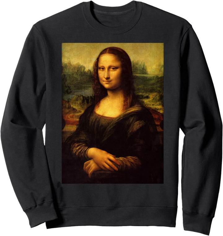 Mona Lisa Gifts – Leonardo Da Vinci Klassische Malerei Italien Sweatshirt