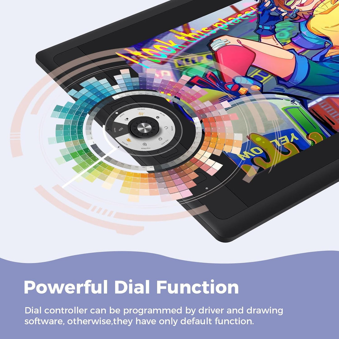 GAOMON PD156PRO 15,6 Zoll laminiertes Grafik-Display mit Full-HD-Display (1.920 x 1.080), Batterielo
