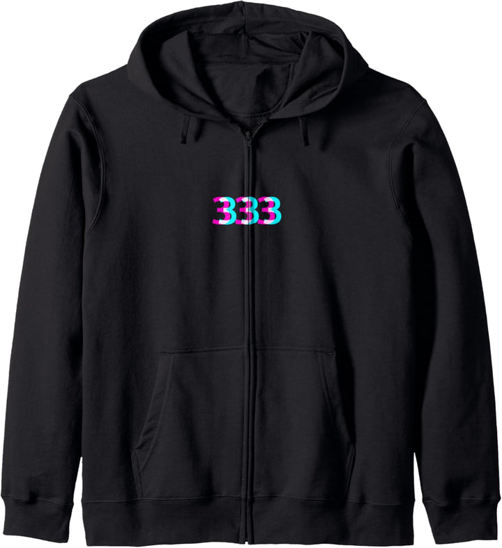 333 Aesthetic Vaporwave Emo Punk Pastel Goth Kapuzenjacke