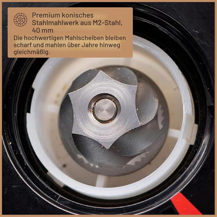 Baratza 587 Elektrische Kaffeemühle, Schwarz