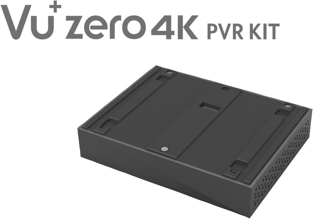 VU+ 620462 Zero 4K PVR Kit Inklusive HDD, 1TB, schwarz 1 TB, 1 TB