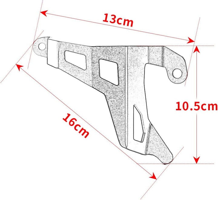 Modeer Kompatibel mit F900XR F900R 2020-2025 Motorrad CNC Schutz für den Quickshifter Schalthebelabd