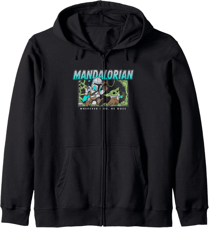 Star Wars: Mandalorian Macaroon Chase Kapuzenjacke