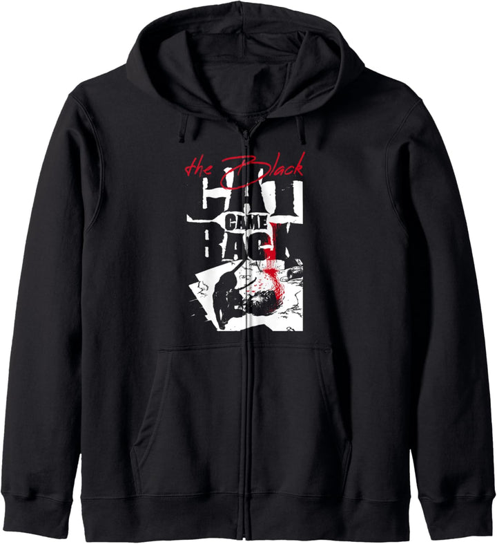 BLACKCRAFT Edgar Allan Poe HALLOWEEN Schwarze Katze Kapuzenjacke
