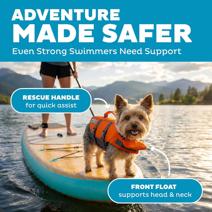 Kyjen 22018 Outward Hound Ripstop Quick Release Easy Fit Rettungsweste für Hunde, verstellbar, Gröss