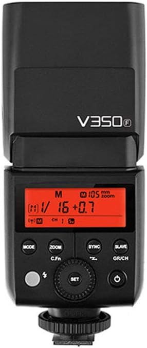 GODOX Speedlite Ving V350F Fuji, Schwarz