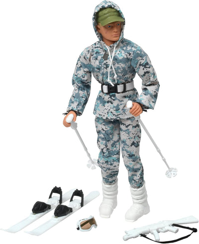 Action Man MAN von Peterkin | Freeze Force | 30,5 cm grosse Actionfigur mit 30 Gelenkpunkten und Zub