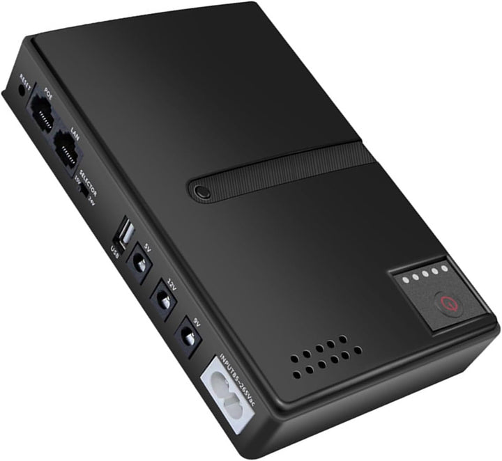 10400 MAh 36 W USV-Netzteil, 6 Ausgänge, Kompakt, Leicht, Unterbrechungsfreie Stromversorgung, Batte