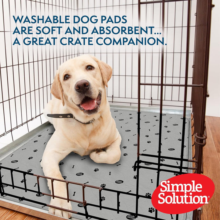 Simple Solution Waschbare Trainings- und Reise-Hundekissen, wiederverwendbare Hundekissen, saugfähig